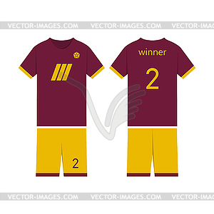 300x300 T Shirt Sport Design Template For Soccer Jersey