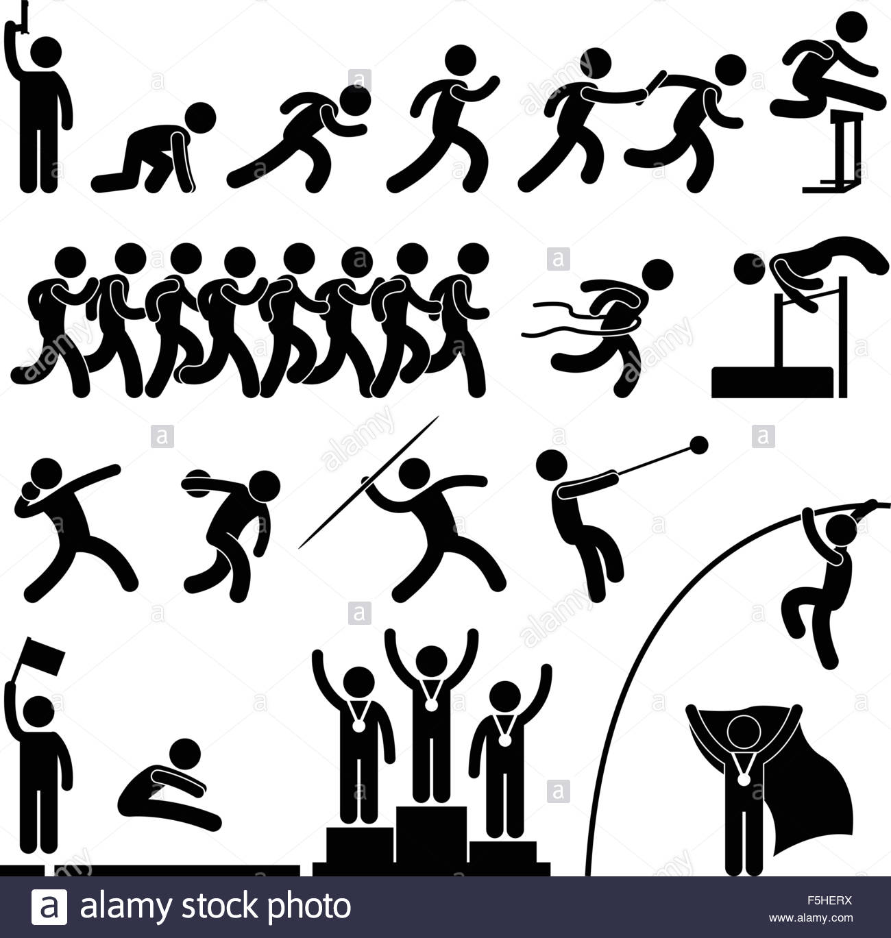 Track And Field Icon 1300x1369 Track And Field Icon