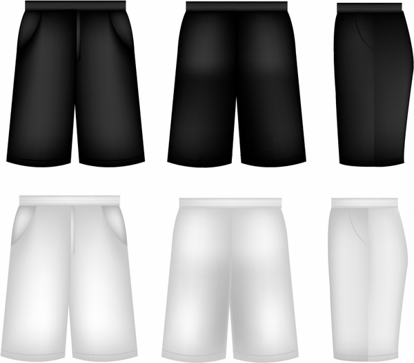 600x527 Shorts Free Vector In Adobe Illustrator