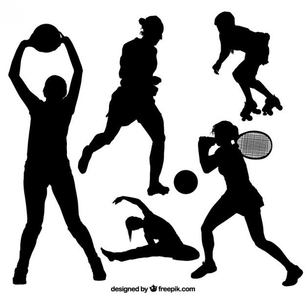 626x626 Sport Silhouettes Pack Vector Free Download
