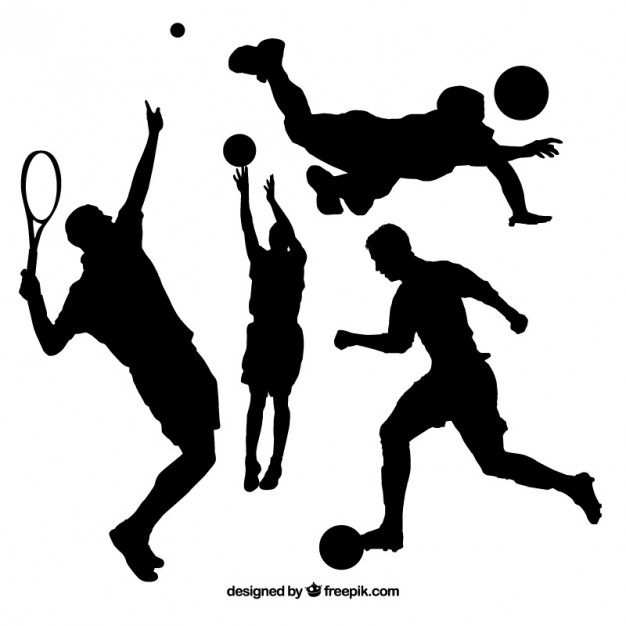 626x626 Sports Silhouettes Vectors, Photos And Free Download