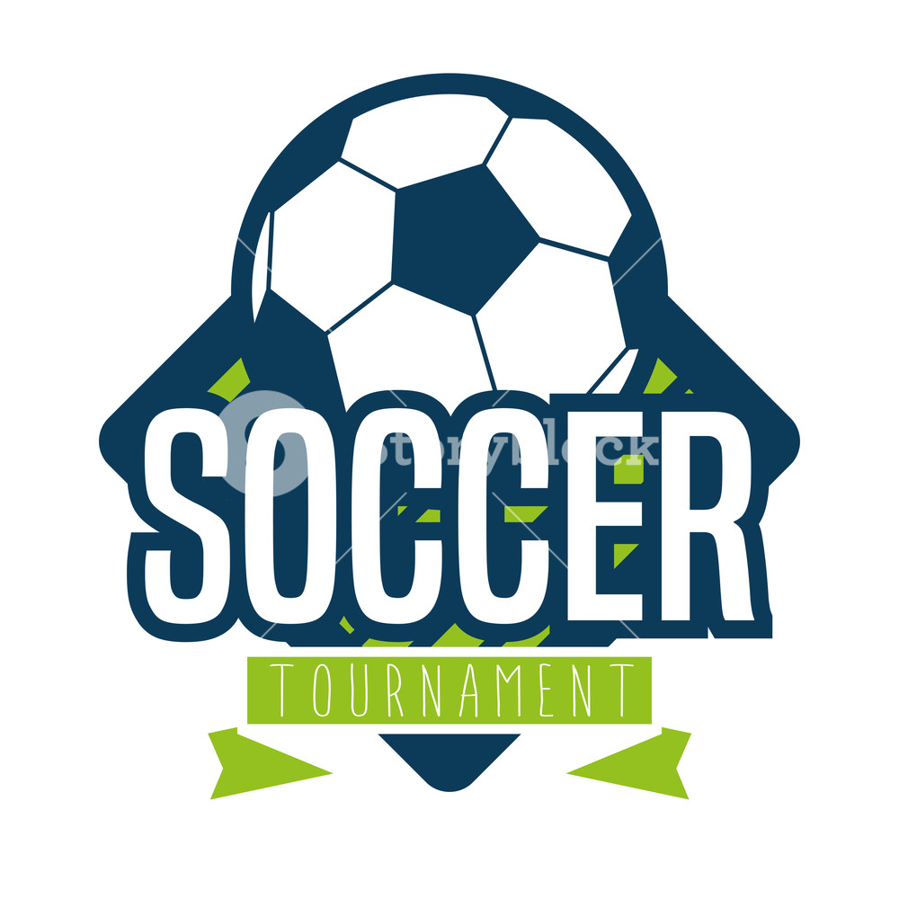 1000x1000 Soccer Logo Sport Vector Illustration Graphic Design Royalty Free