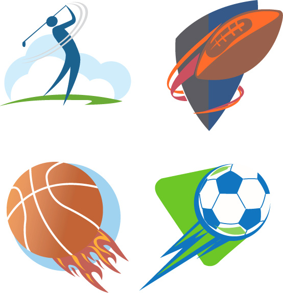 554x574 Sport Logo Vector Free Vector In Adobe Illustrator