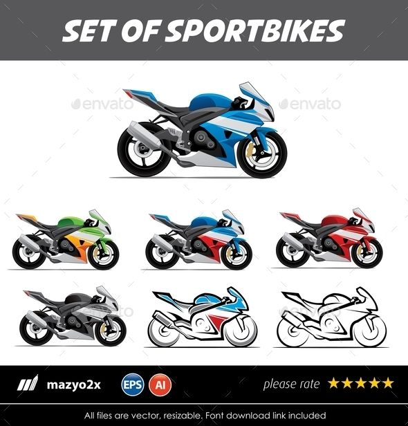 590x616 Sportbike Vector Object Sport Bikes, Motorcycle Parts, Motorbikes