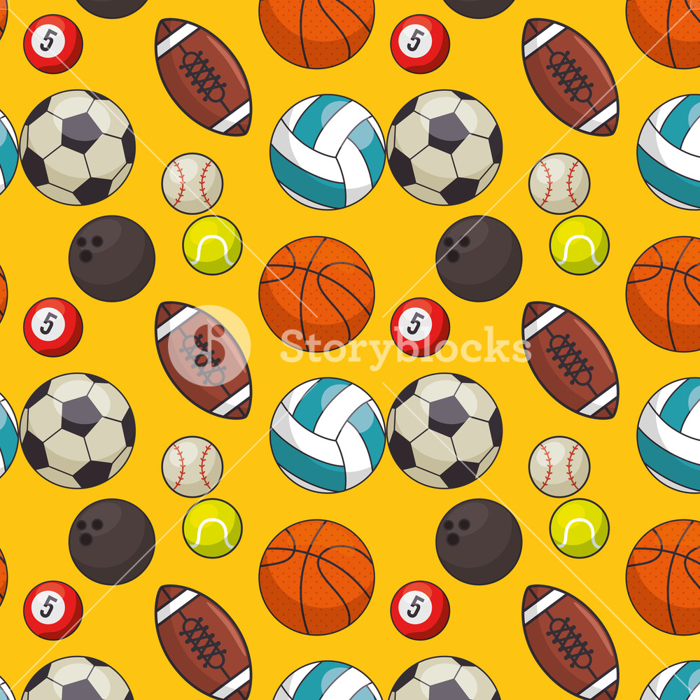 1000x1000 Colorful Sport Background Vector Illustration Graphic Design