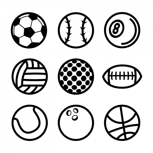 Sport Balls Collection Vector Free Download 626x626 Sport Balls Collection Vector Free Download
