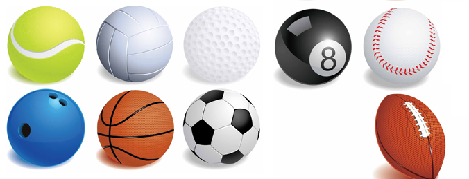 Vector Sport Balls Free Vectors Ui Download 676x259 Vector Sport Balls Free Vectors Ui Download
