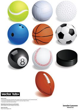 Vector Sport Balls Free Vector Download 262x368 Vector Sport Balls Free Vector Download