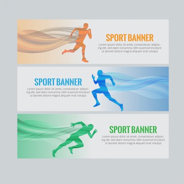 Sports Banner Vector