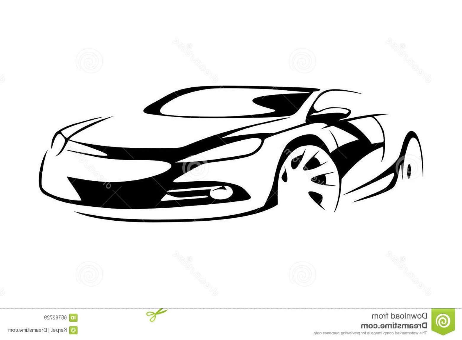 1560x1148 Sports Car Silhouette Vector Savoyuptown