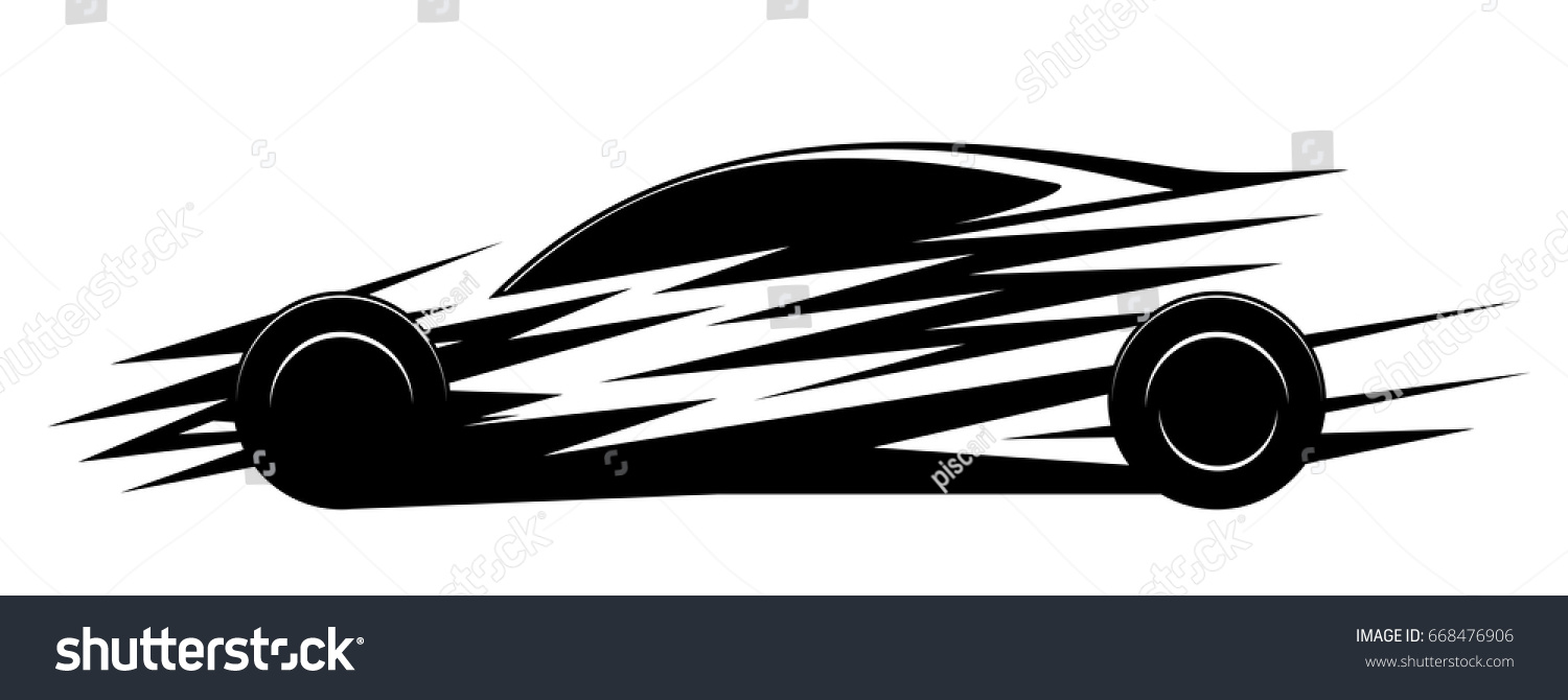 1500x670 Fast Car Silhouette