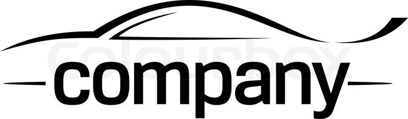 800x234 Sport Car Silhouette Logo Stock Vector Colourbox