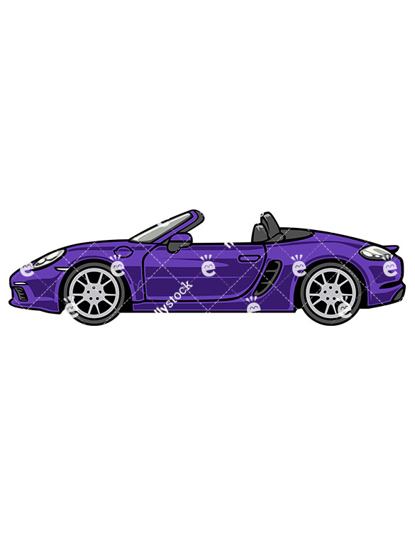 Purple Sports Car 585x755 Purple Sports Car