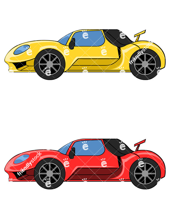 Yellow And Red Sports Car 585x755 Yellow And Red Sports Car