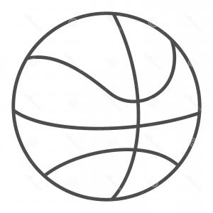 300x300 Photostock Vector Basketball Logo Vector Icon Isolated