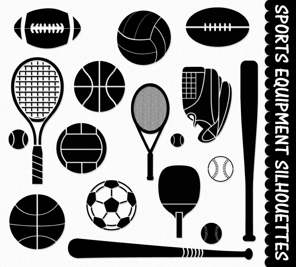 1000x900 Sports Equipment Clipart Look At Clip Art Images