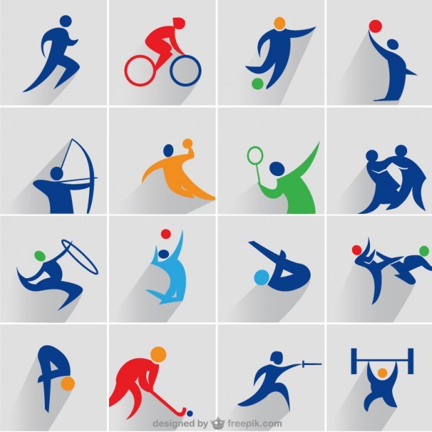 626x626 Sports Icons Free Vector