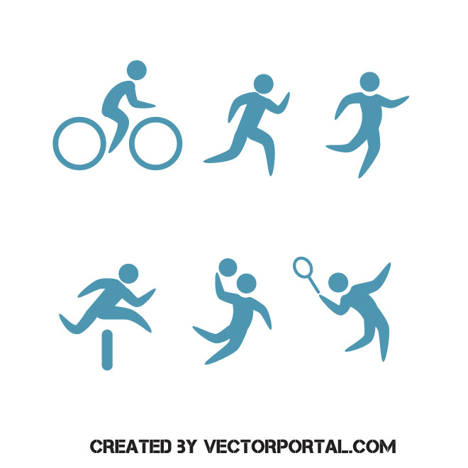 660x660 Sports Icons Vector Clip Art
