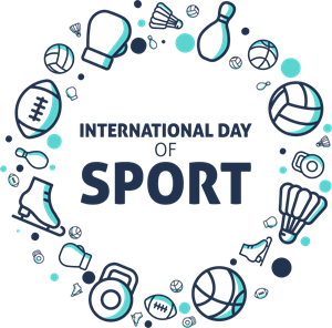 300x296 International Day Of Sport Logo Vector