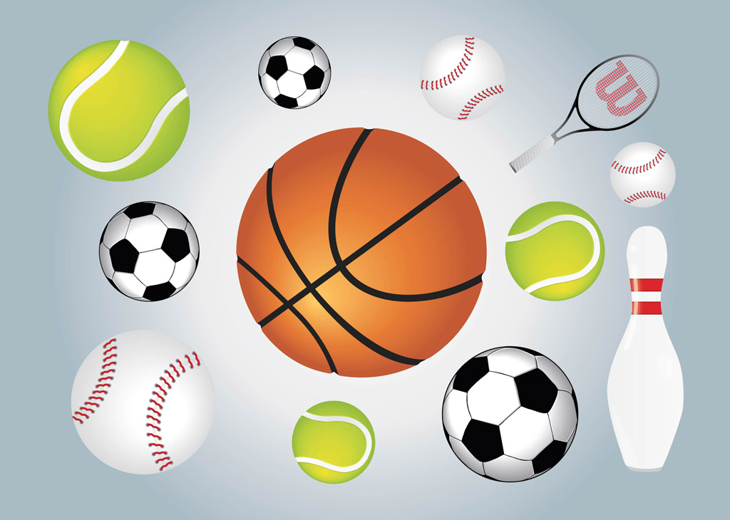 Ball Sports Vector Art Graphics 1024x730 Ball Sports Vector Art Graphics