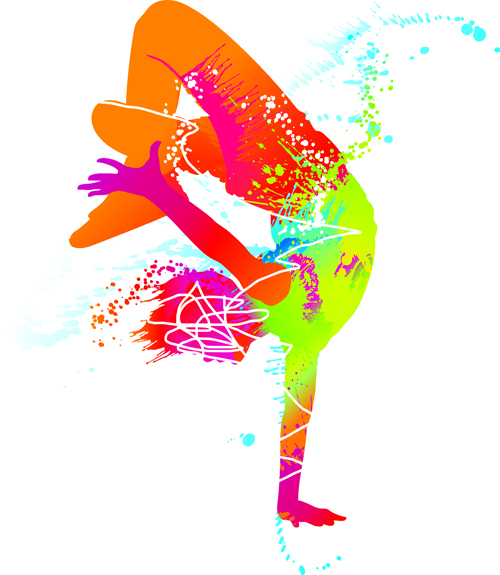 Colored Sports Elements Vector Art Free Download 500x575 Colored Sports Elements Vector Art Free Download
