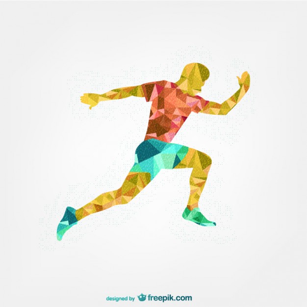 Soccer Player Geometric Design Vector Free Download 626x626 Soccer Player Geometric Design Vector Free Download
