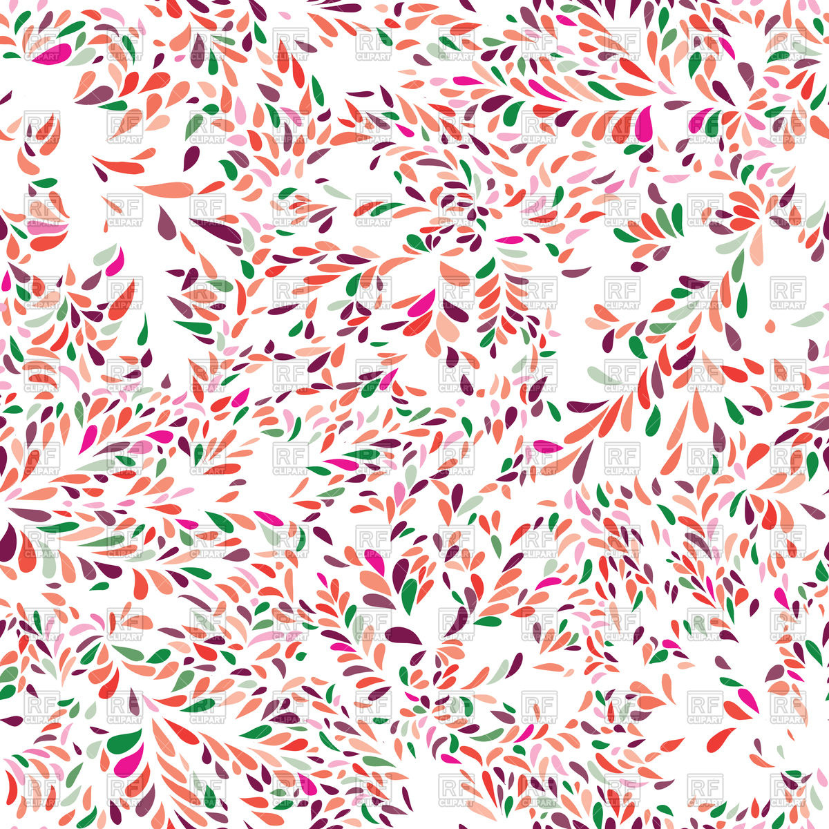 Abstract Summer Floral Spot Pattern Leaves Seamless Texture 1200x1200 Abstract Summer Floral Spot Pattern Leaves Seamless Texture