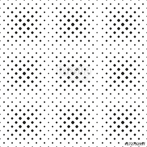 Seamless Halftone Spot Pattern Of Rounded Squares On White 500x500 Seamless Halftone Spot Pattern Of Rounded Squares On White