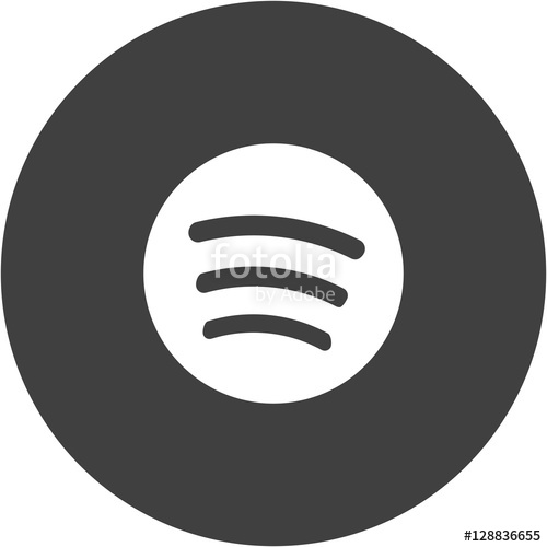 500x500 Spotify Icon Stock Image And Royalty Free Vector On Fotolia