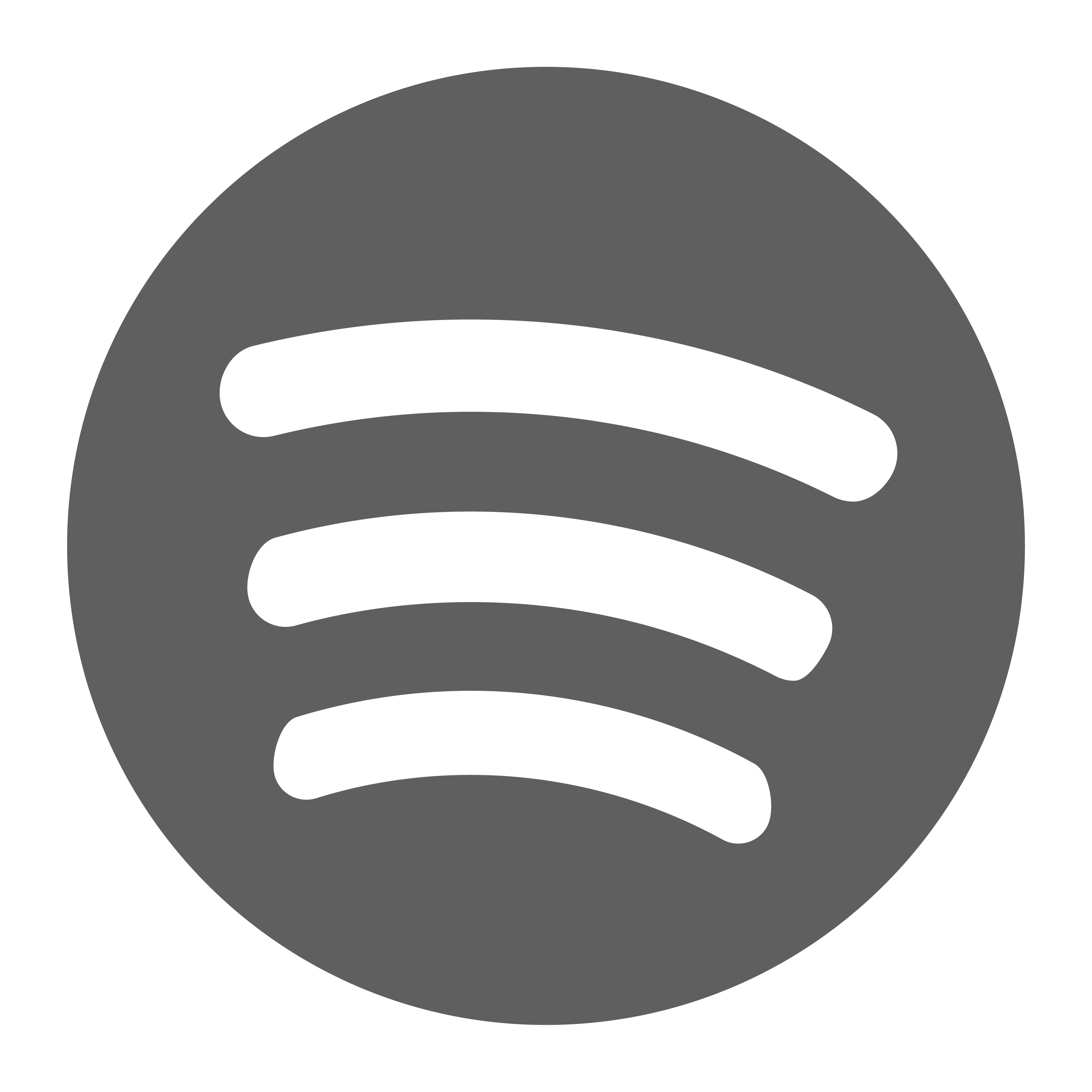 spotify logo transparent white