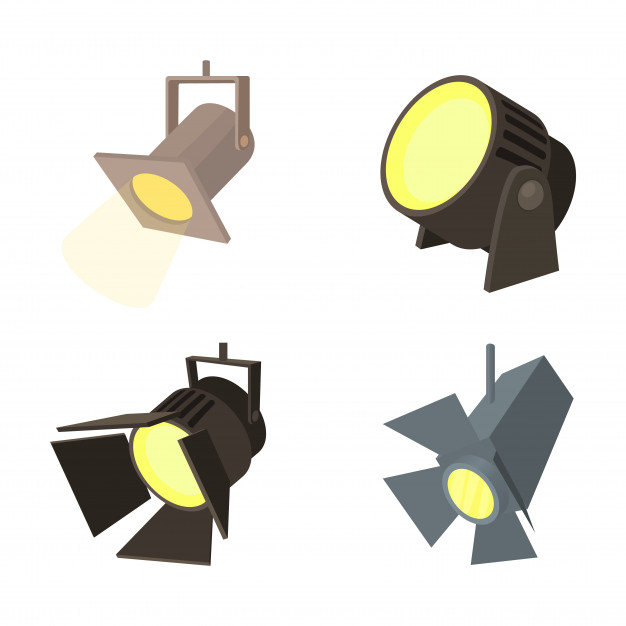 626x626 Spotlight Icon Set Vector Premium Download