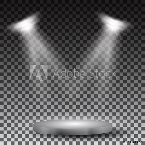 500x500 Spotlights Scene Light Effects Stage Light Spotlight Vector