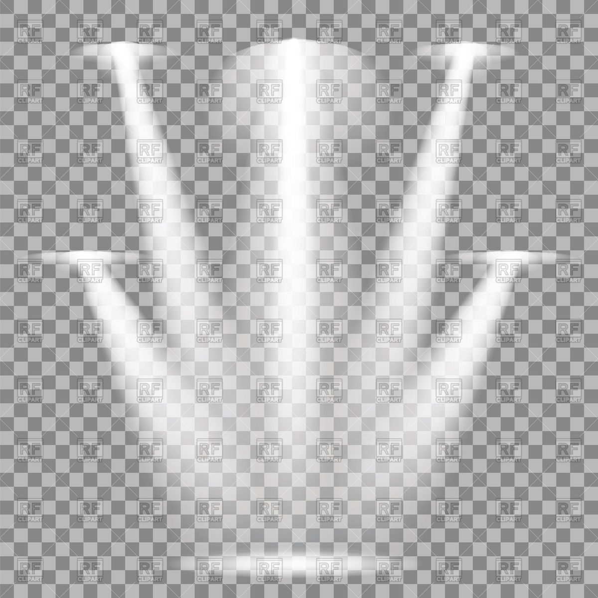 1200x1200 White Spotlights Vector Image Of Backgrounds, Textures, Abstract