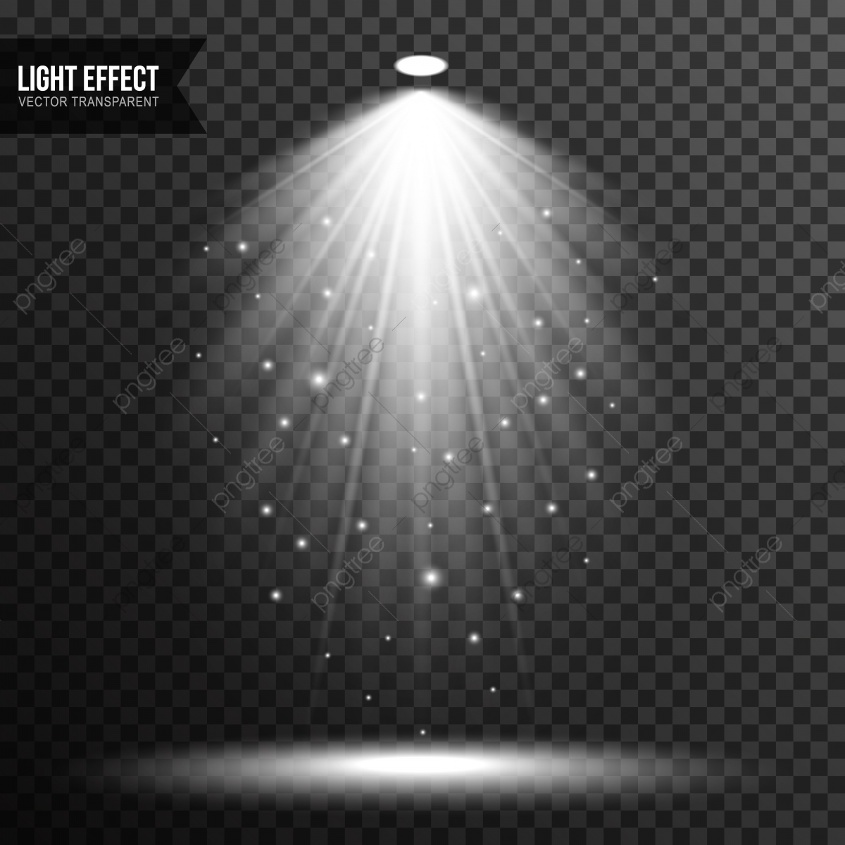 1200x1200 Illuminated Scene Spotlight Stage Light Effect Vector Transparent