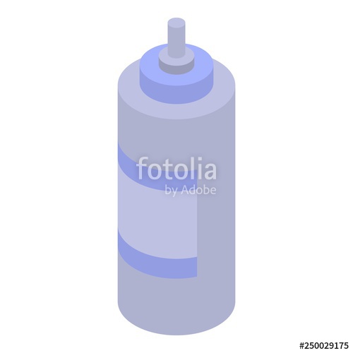 500x500 Paint Spray Bottle Icon Isometric Of Paint Spray Bottle Vector