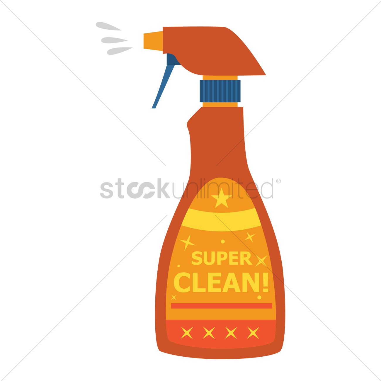 1300x1300 Spray Bottle Vector Image
