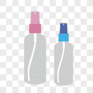 300x300 Female Cosmetics Spray Bottle Vector Material Png Image Picture