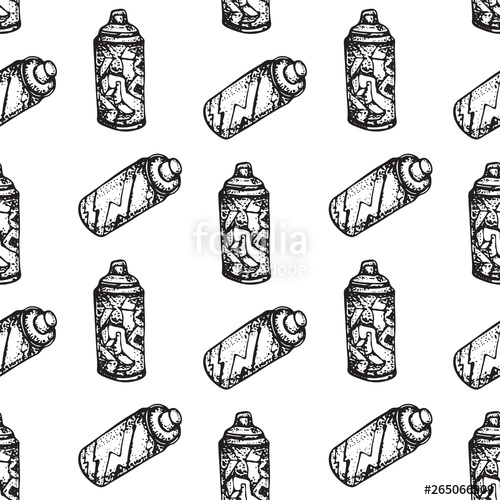 Graffiti Spray Can Vector Doodle Seamless Pattern Isolated 500x500 Graffiti Spray Can Vector Doodle Seamless Pattern Isolated