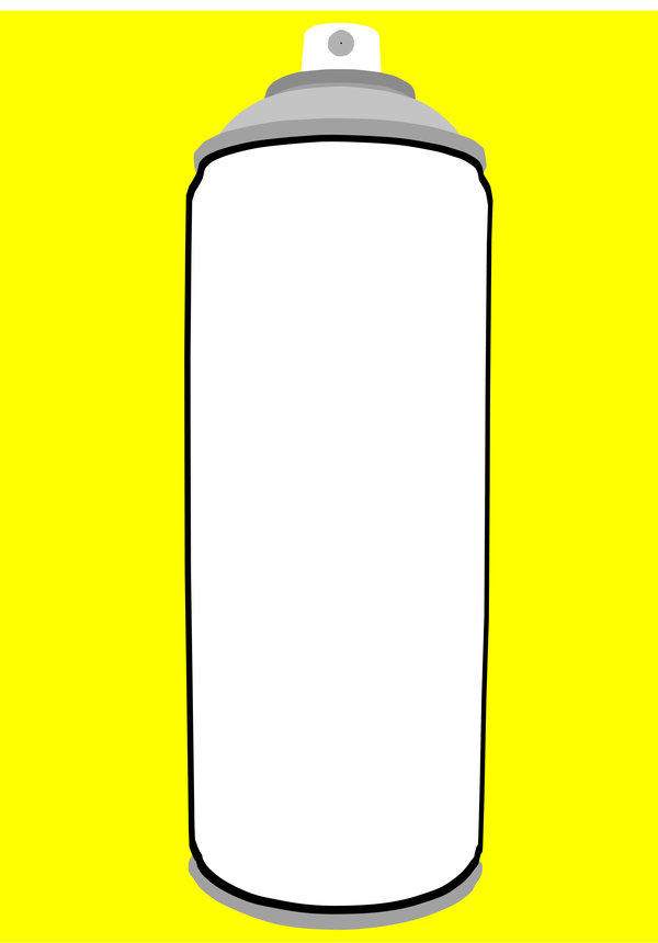 Spraycan Vector 600x860 Spraycan Vector