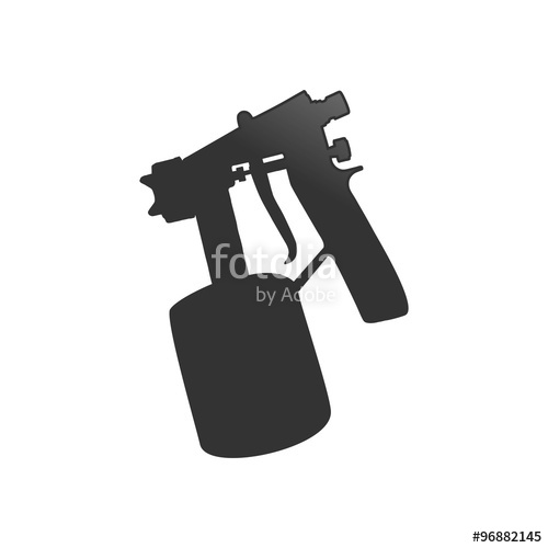 500x500 Spray Gun Stock Image And Royalty Free Vector On Fotolia