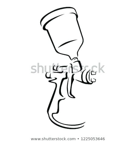 Spray Gun Vector at Vectorified.com | Collection of Spray Gun Vector ...