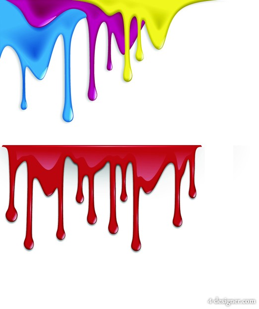 Spray Paint Drip Vector