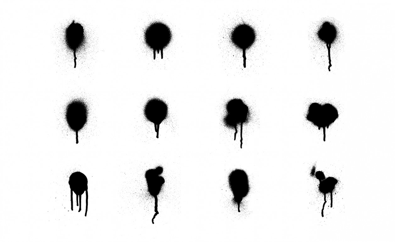 1256x770 Adobe Illustrator Spray Paint Vector Art