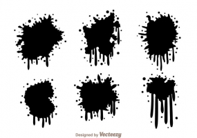 285x200 Spraypaint Drips Free Vector Graphic Art Free Download