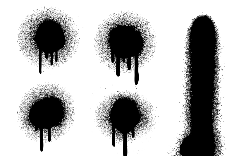 Spray Paint Drip Vector at Collection of Spray Paint Drip Vector free for
