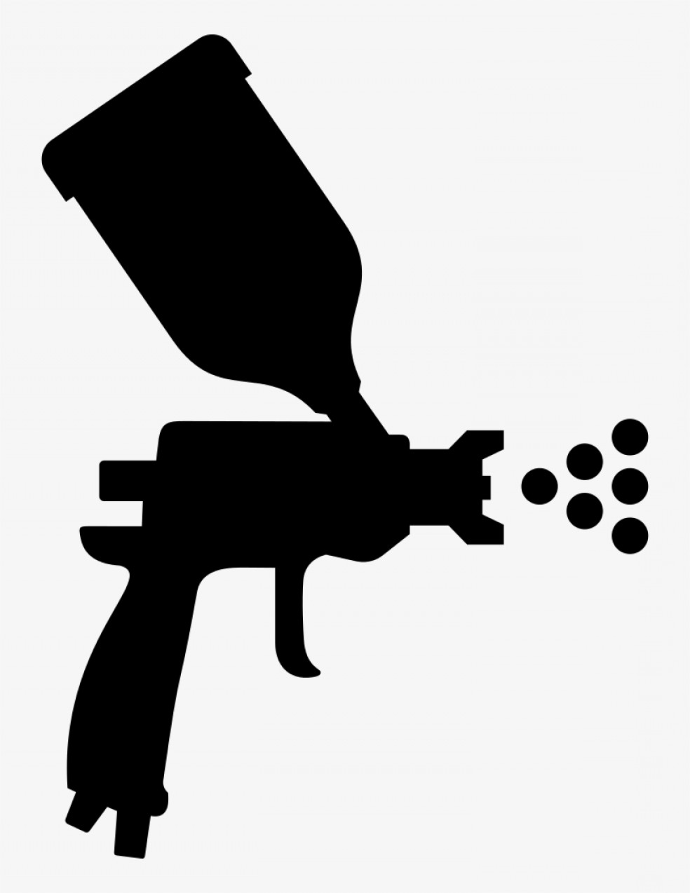 984x1274 Sata Paint Gun Vector Lamaison