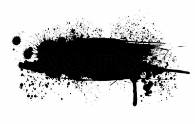 400x255 Result For Black Paint Splatter Png