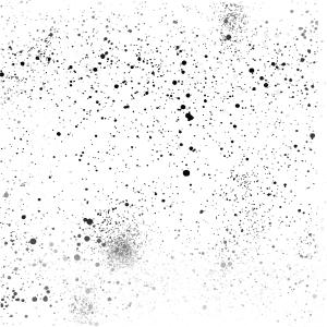 300x300 Stock Photo Black Ink Paint Splatter On White Background Spray