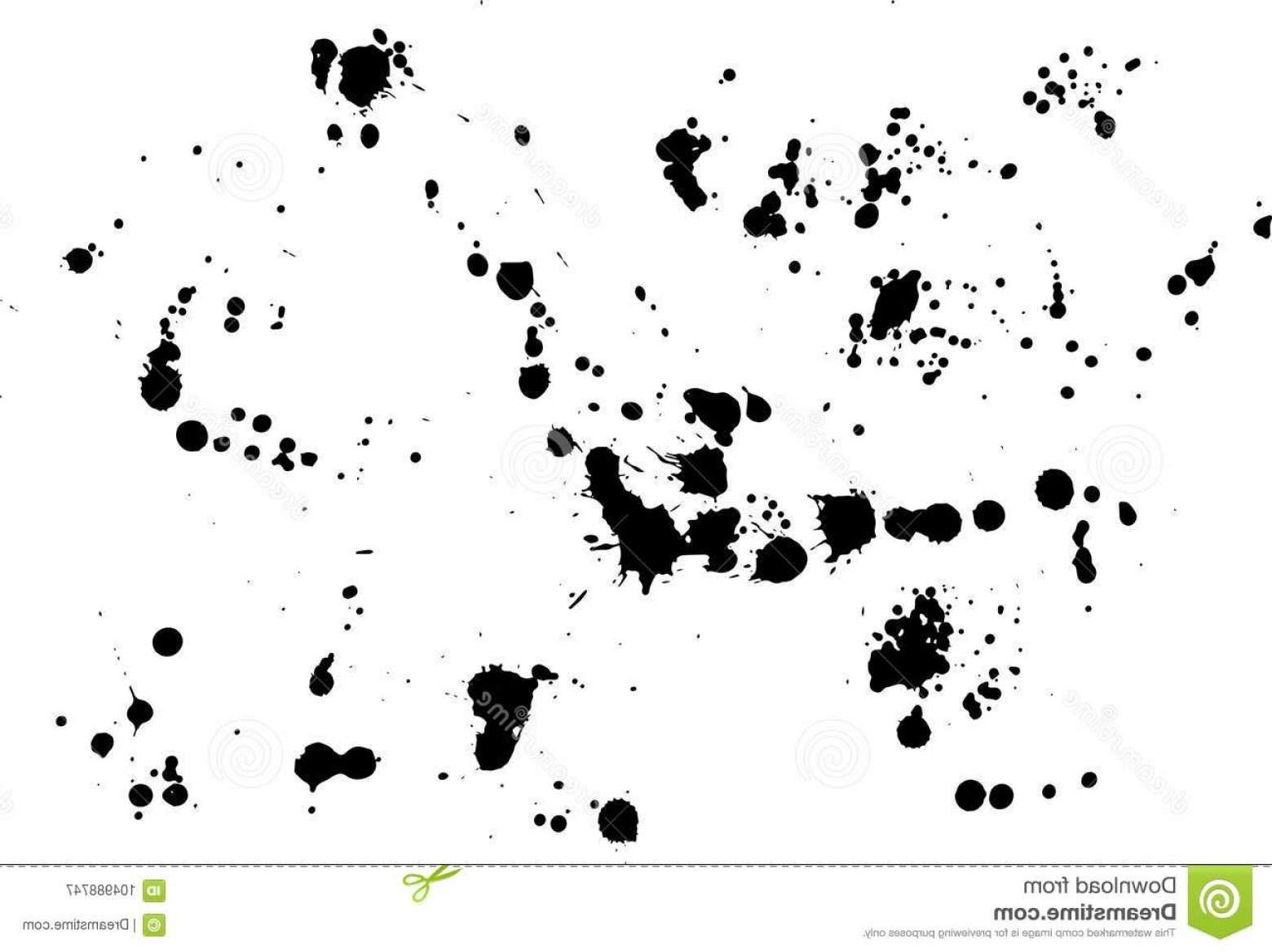 1560x1168 Vector Ink Splashes Handmade Paint Splatter Background Black S