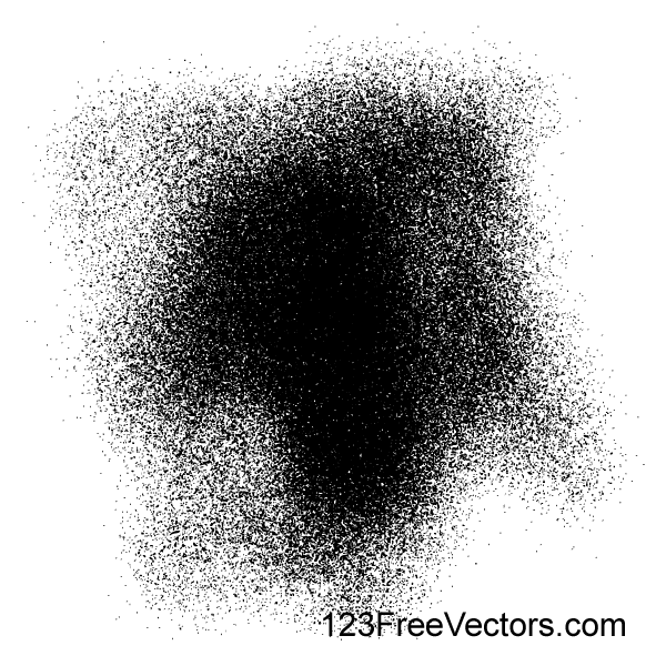 600x600 Vector Spray Paint Splatter Free Vector Grunge Splatters